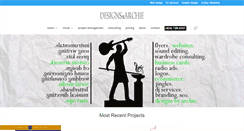Desktop Screenshot of designsbyarchie.com